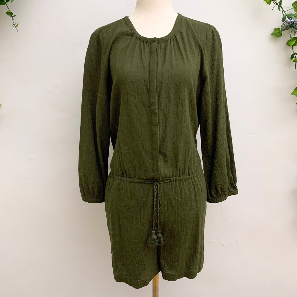 Madewell Green Romper